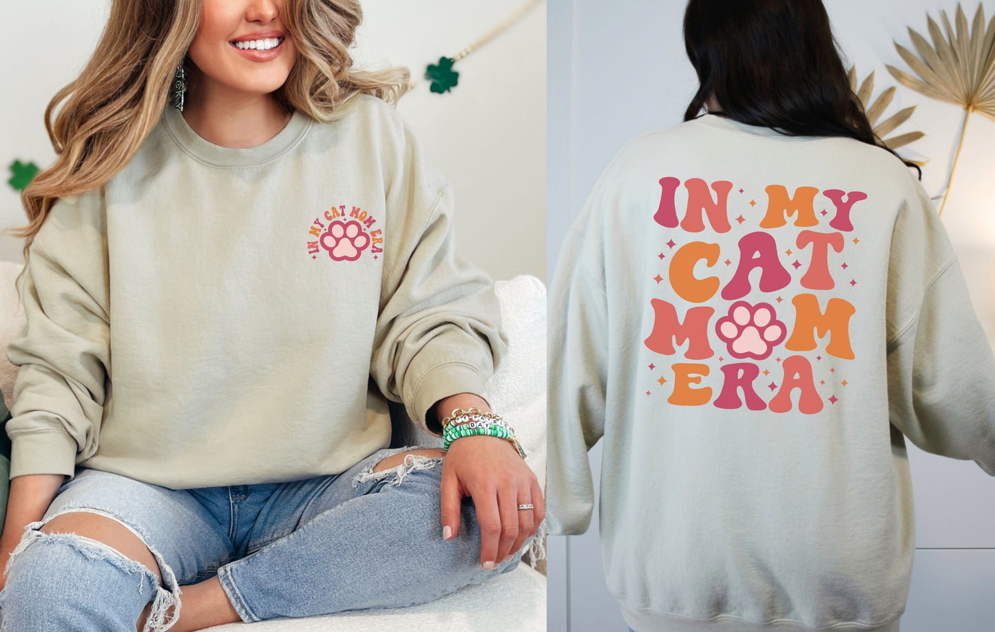 In My Cat Mom Era Sweatshirt