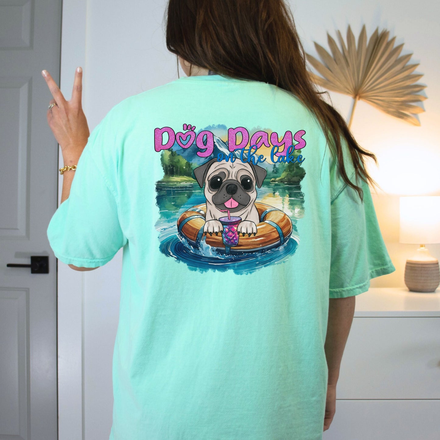 Dog Days on the Lake Pug
