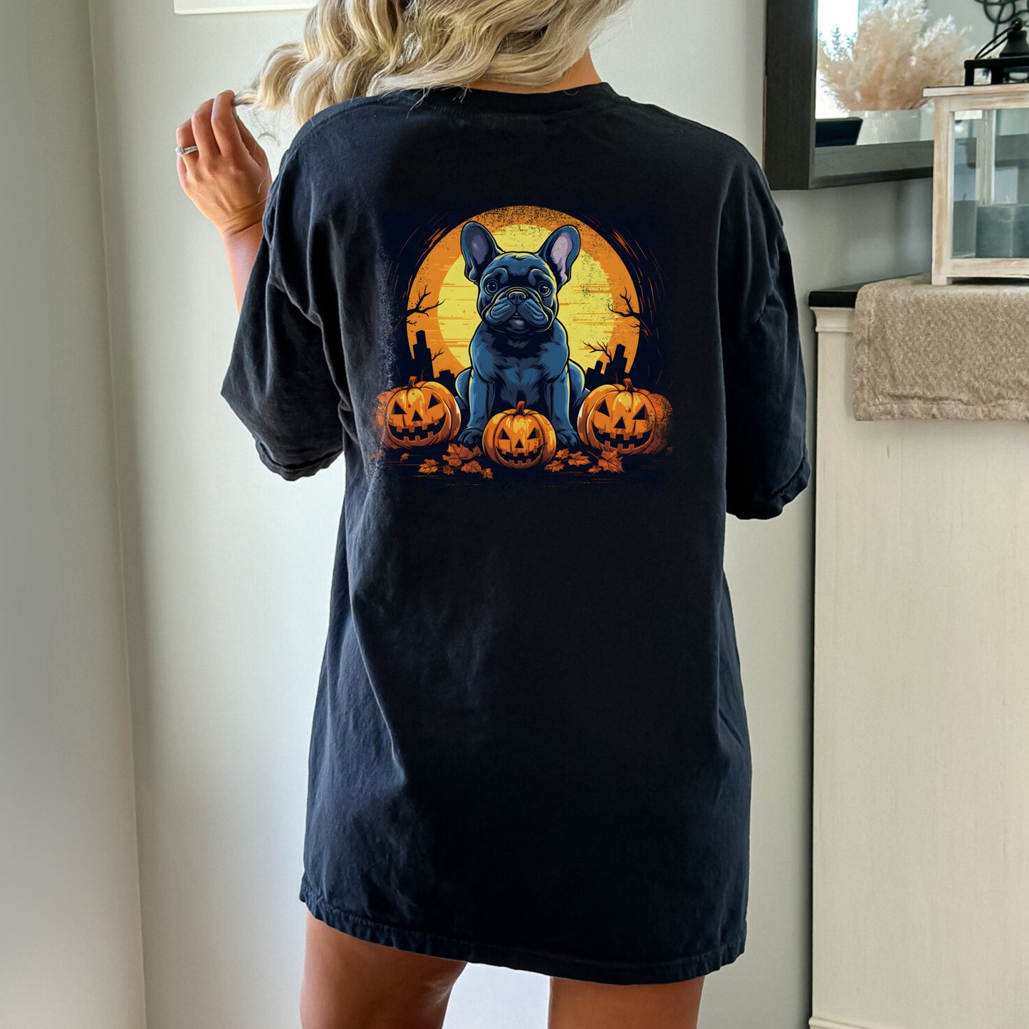 French Bulldogs Halloween Tee