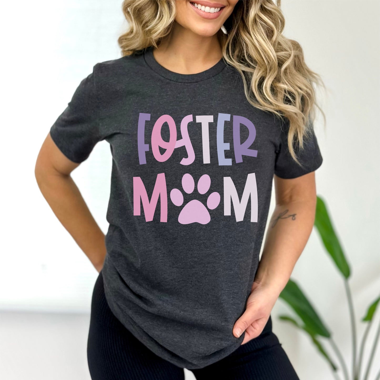 Foster Mom Pastel Tee