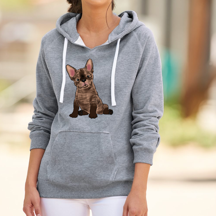 Choose your cartoon breed Oxford Hooded Sweatshirt