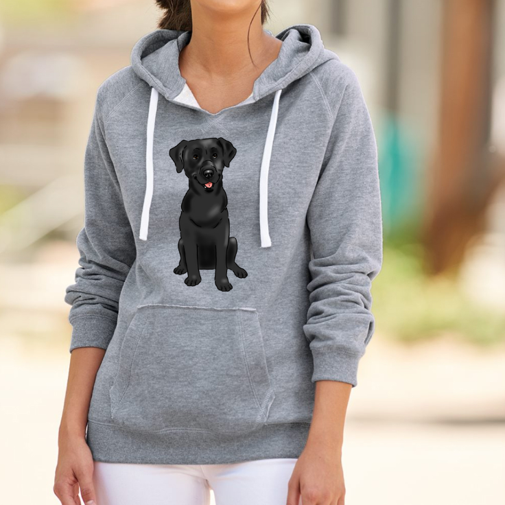 Choose your cartoon breed Oxford Hooded Sweatshirt