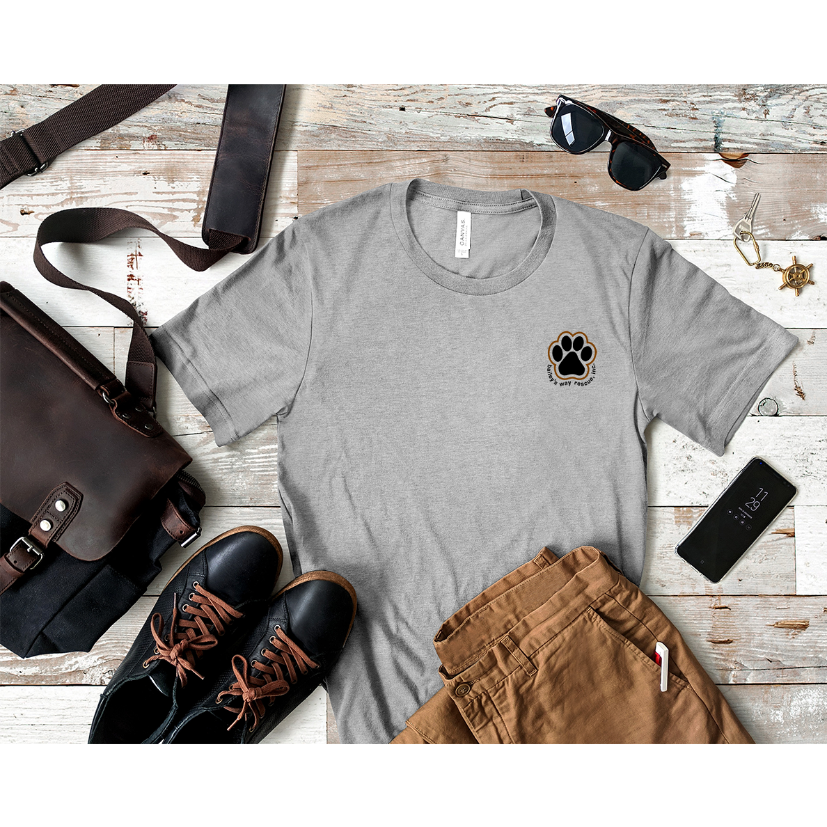 Bailey's Way Rescue Website T-Shirt