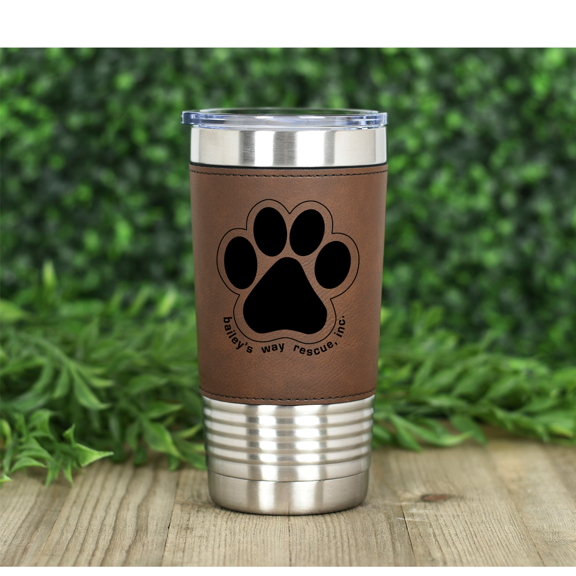 Bailey’s Way Rescue Logo Tumbler
