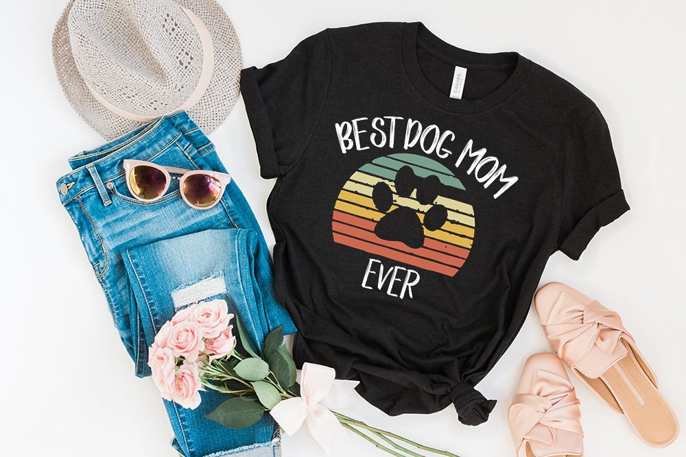 Best Dog Mom Ever Pupper Lover T-Shirt