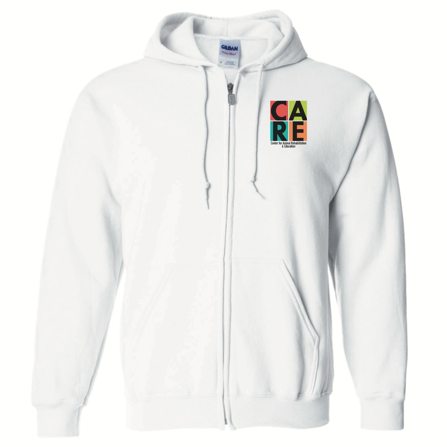 C.A.R.E Logo Zip Up Hoodie