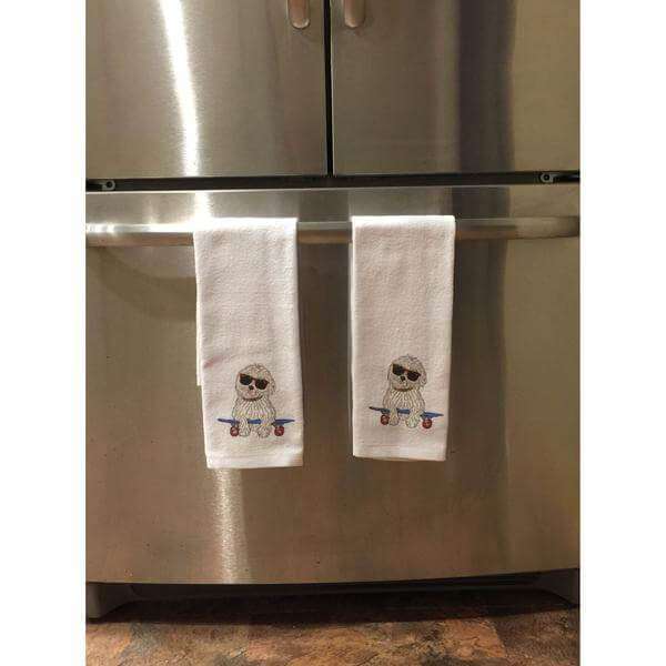 Choose Your Dog Breed Custom Hand Towels