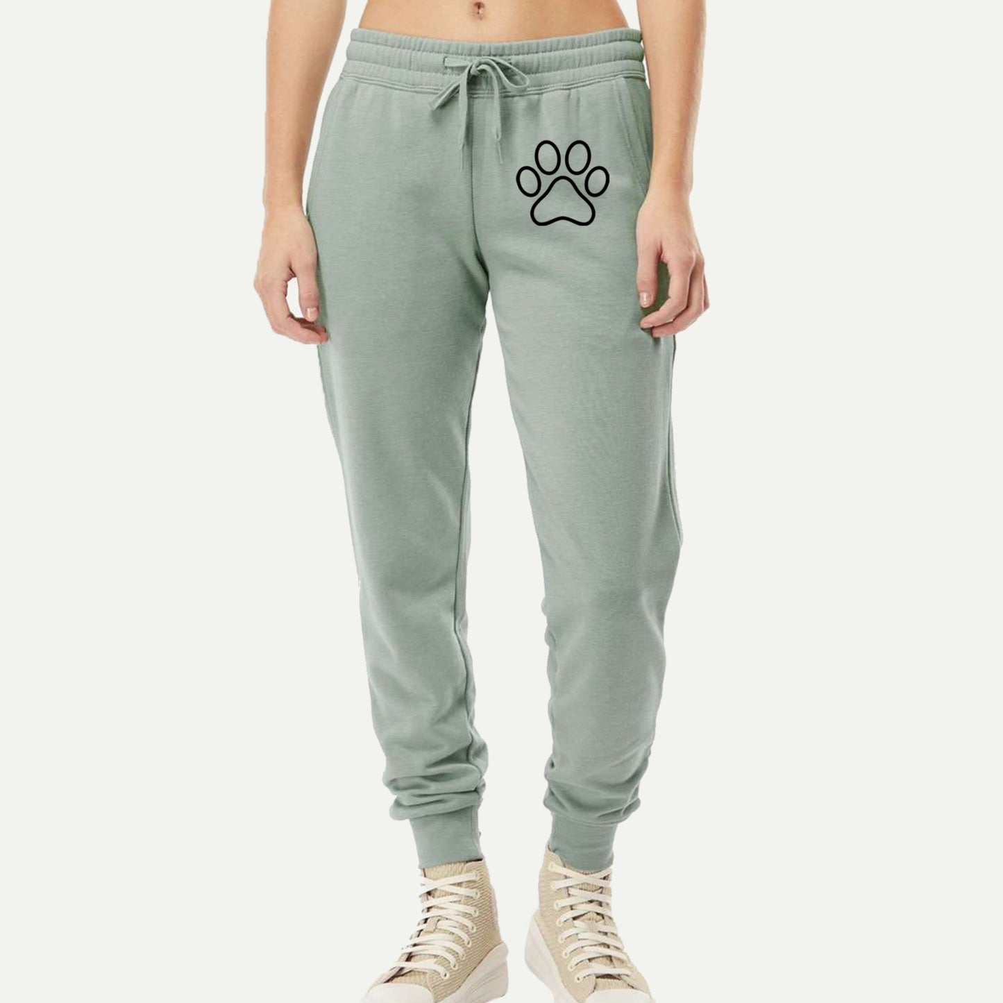 Paw Print Outline Sweatpants