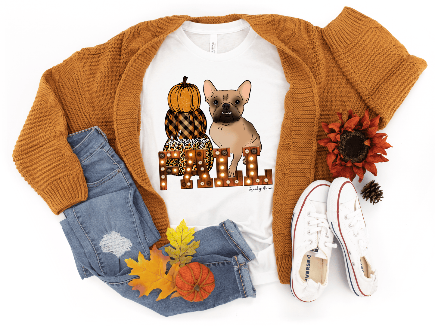 Happy Fall Squishy Faces Dogs