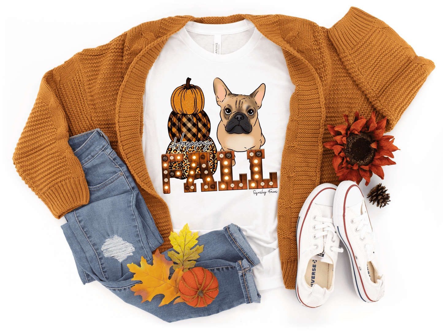 Happy Fall Squishy Faces Dogs