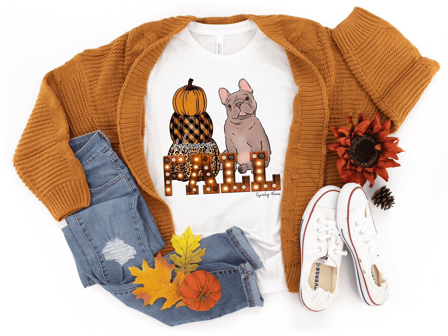 Happy Fall Squishy Faces Dogs