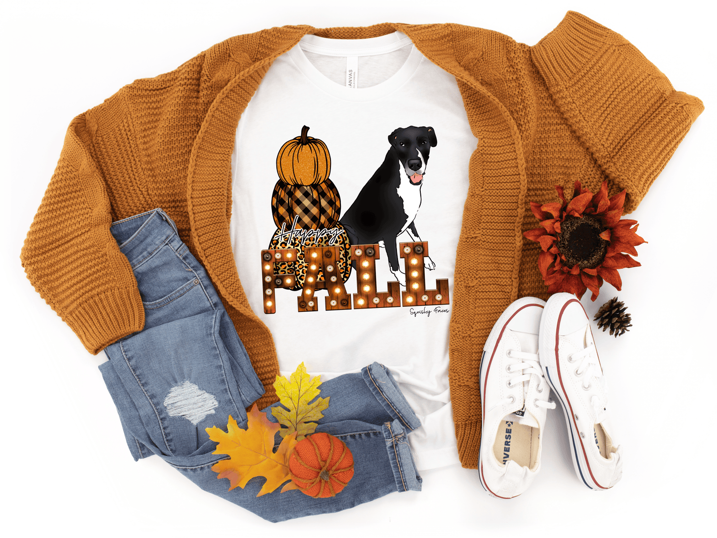 Happy Fall Squishy Faces Dogs