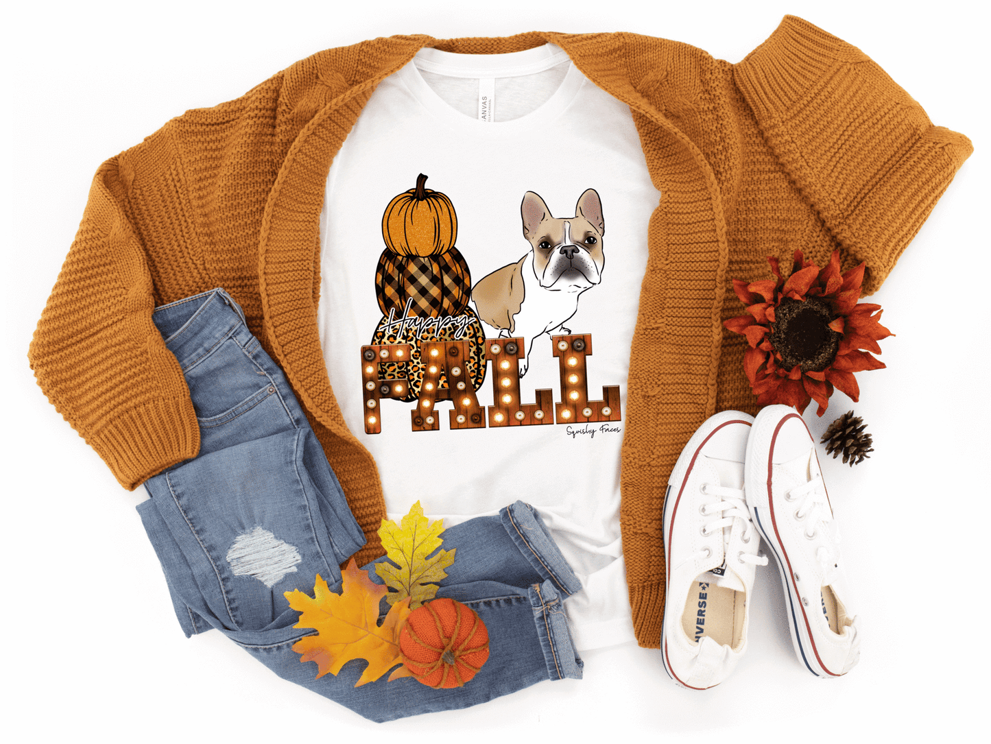 Happy Fall Squishy Faces Dogs