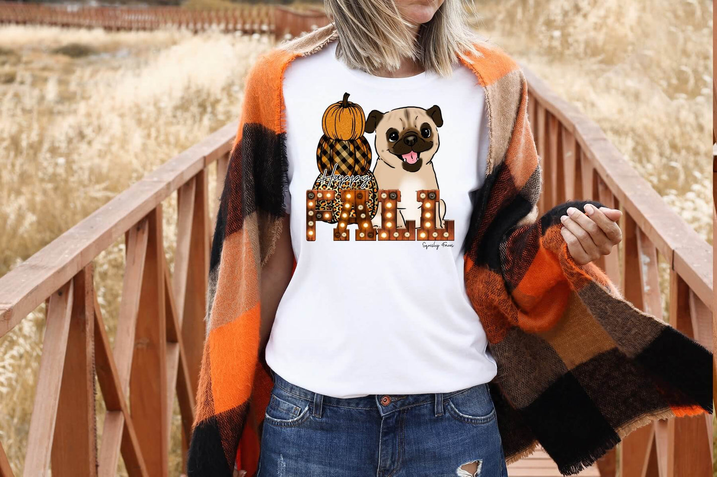 Happy Fall Squishy Faces Dogs