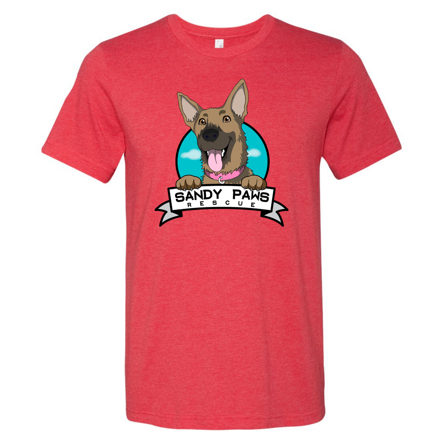 Sandy Paws Logo Short Sleeve