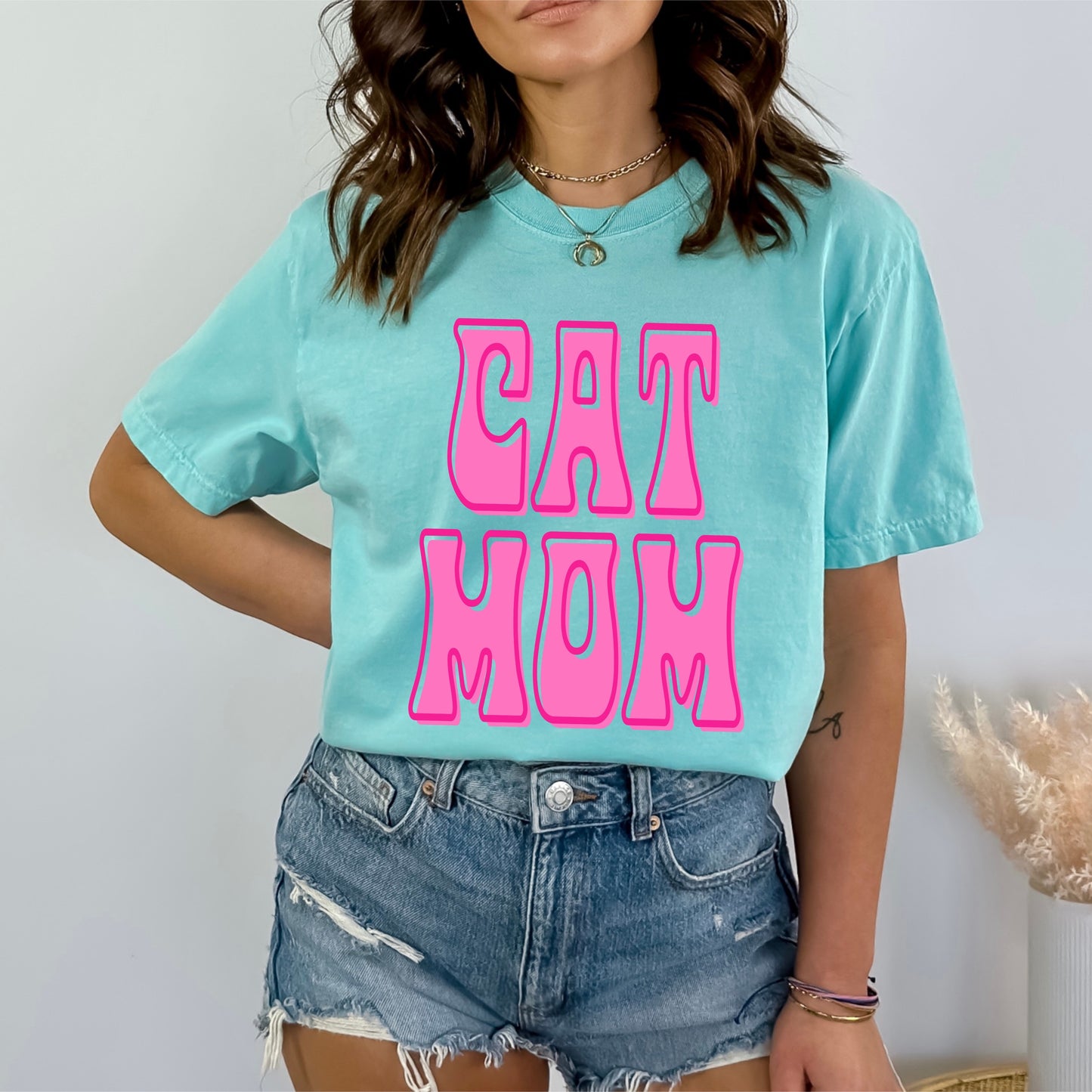 Cat Mom Overlap Doodle