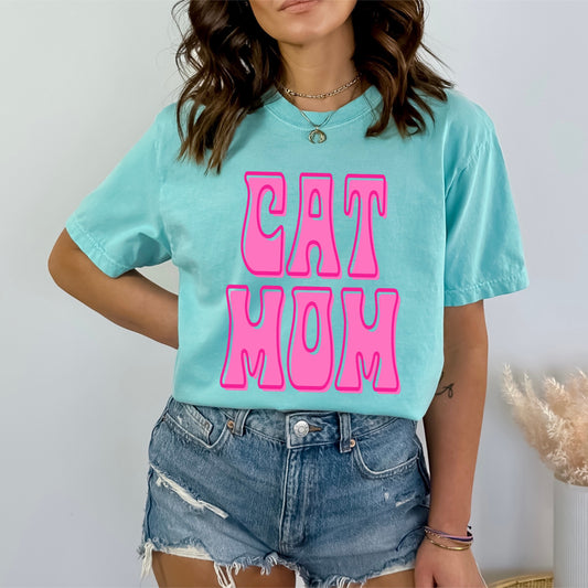 Cat Mom Overlap Doodle
