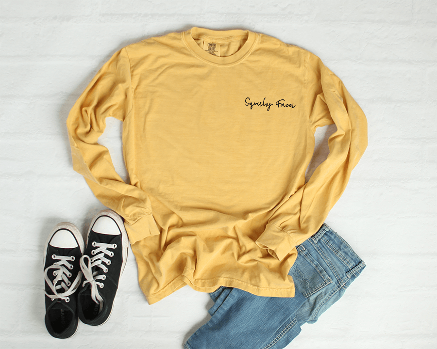 Low Rider Rescue Dachshund Face Long Sleeve Shirt