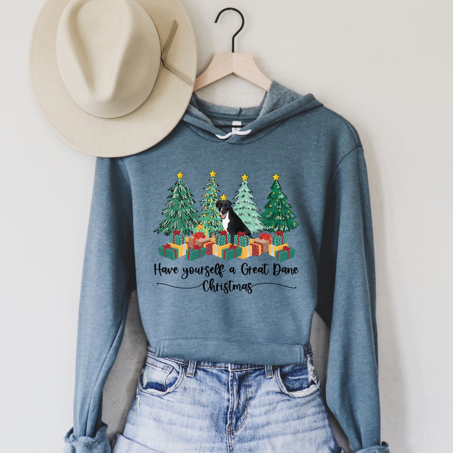 Piper Christmas trees Hoodie