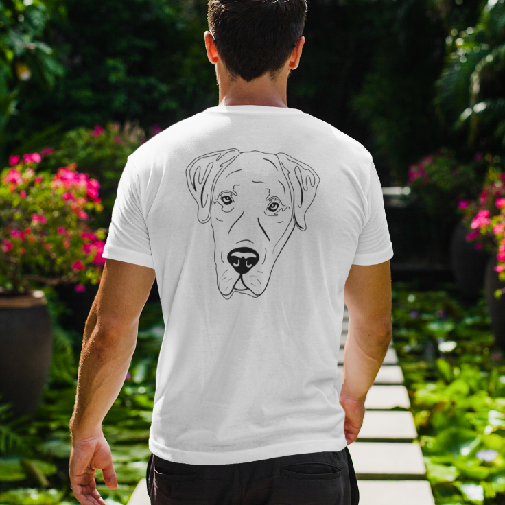 Dog Dad Custom Face Shirt