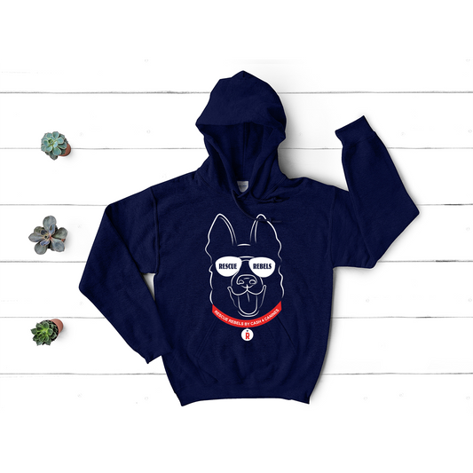 Rescue Rebels White Logo Rescue Merch