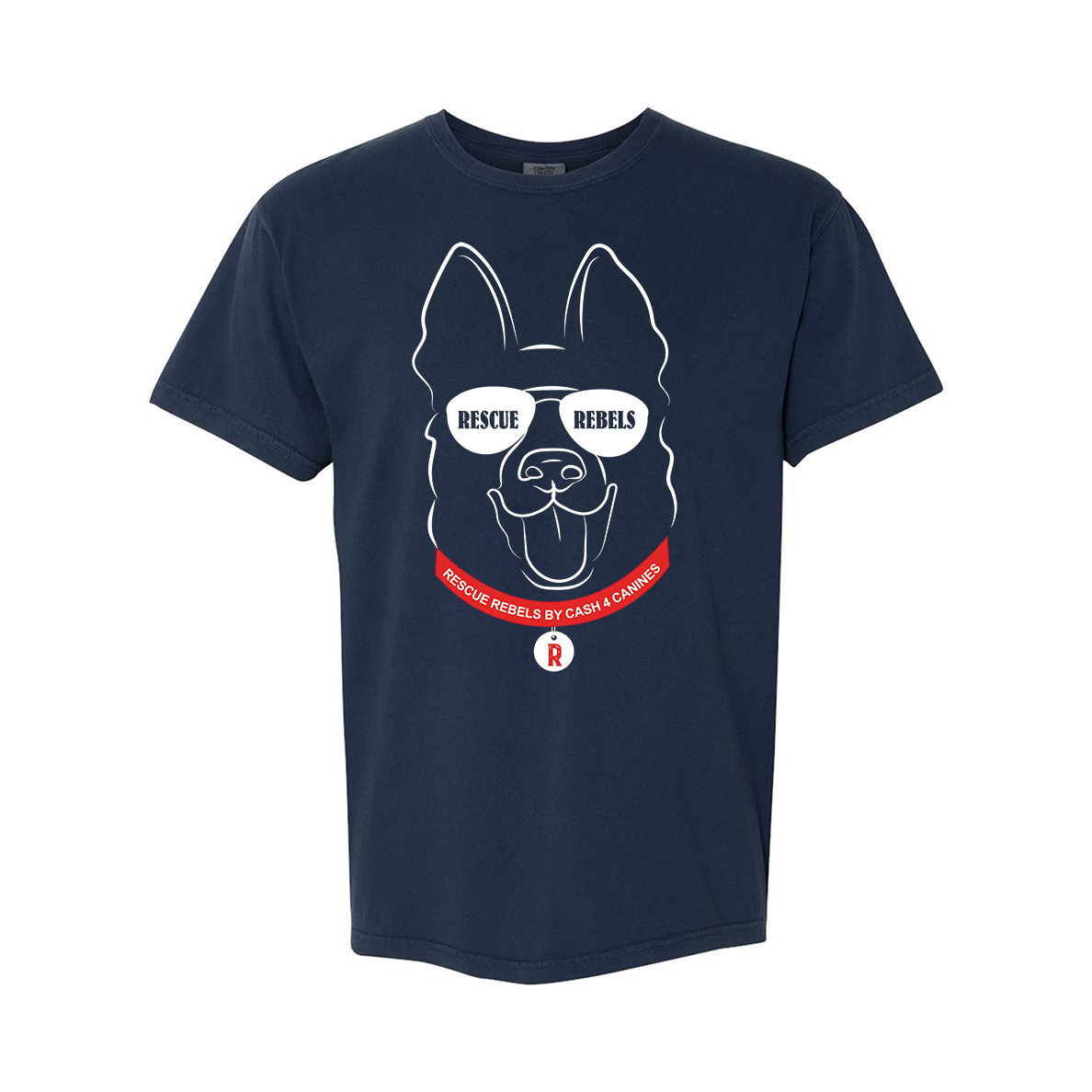 Rescue Rebels White Logo T-Shirt