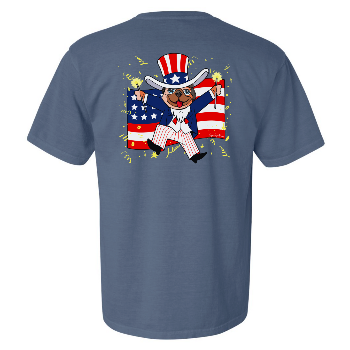 4th of July Pug
