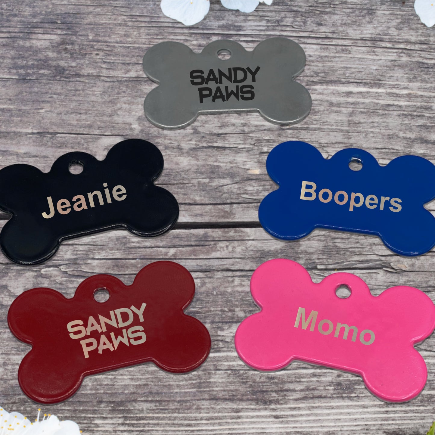 Sandy Paws Dog Tags