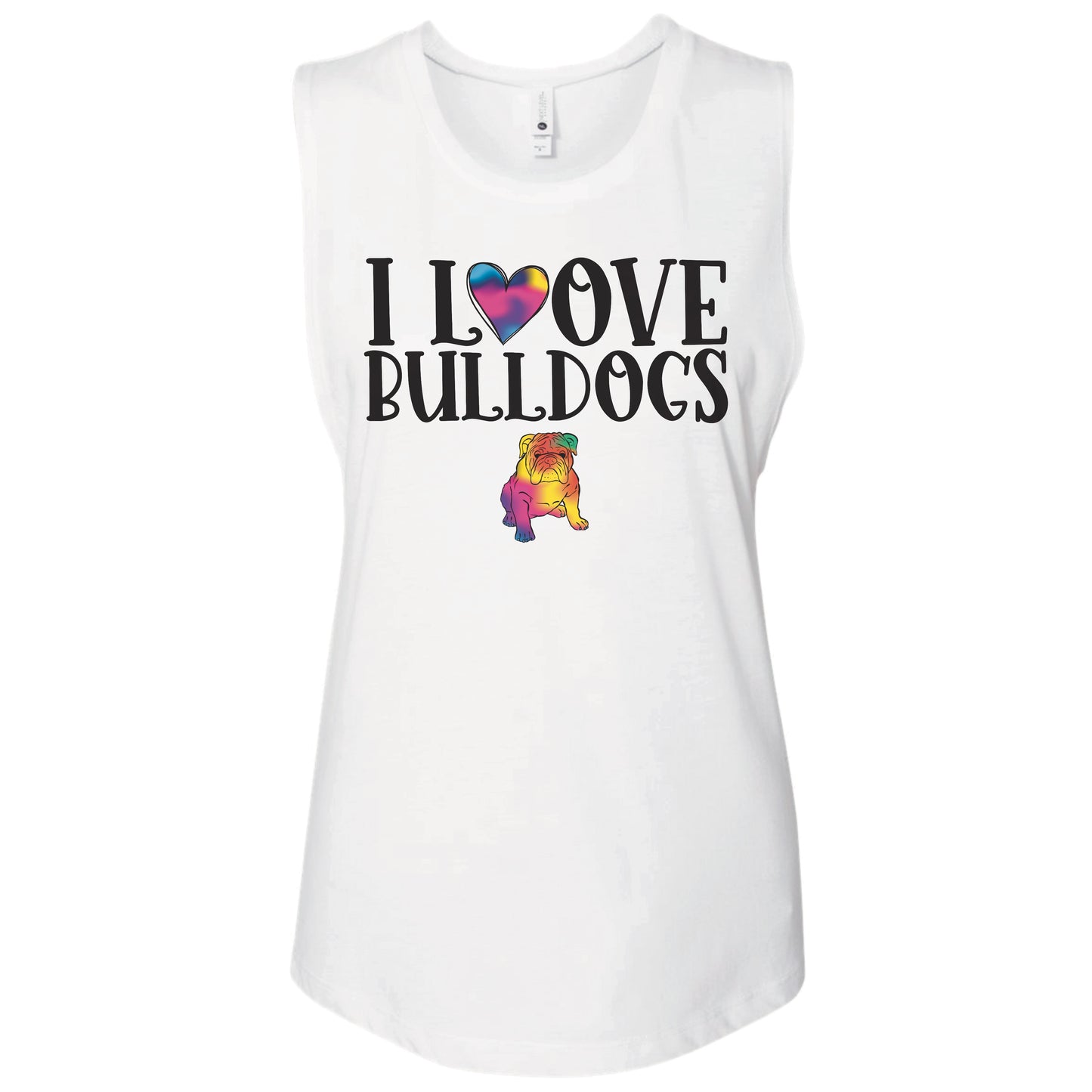 I Love Bulldogs Tank