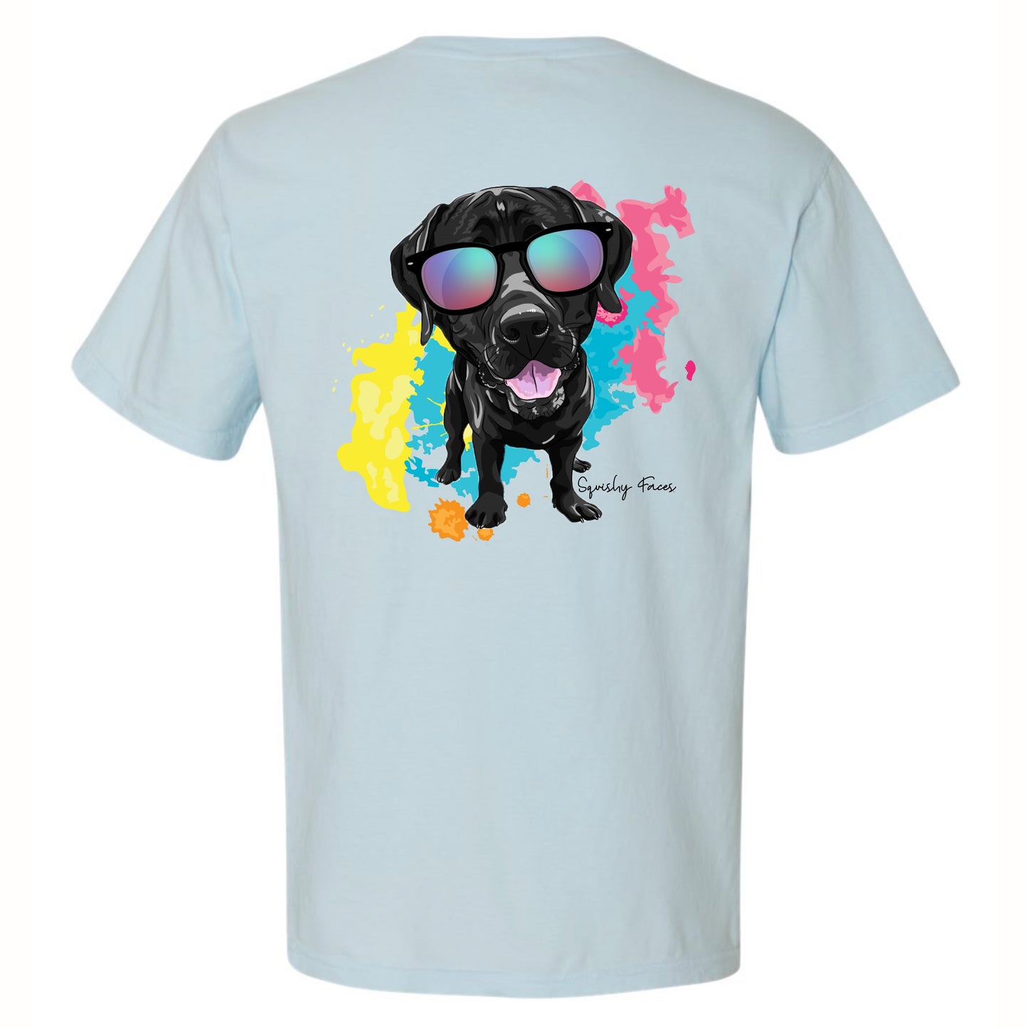 Labrador Splatter Paint