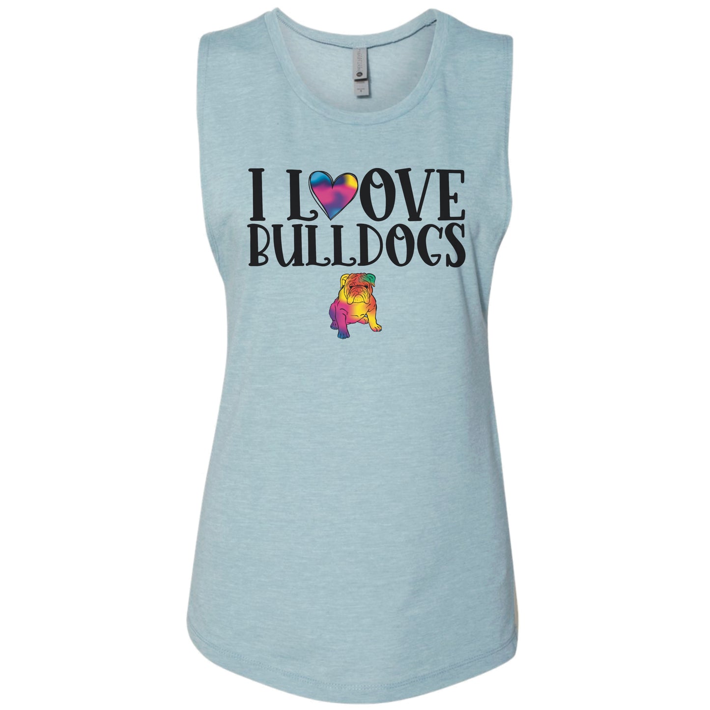 I Love Bulldogs Tank