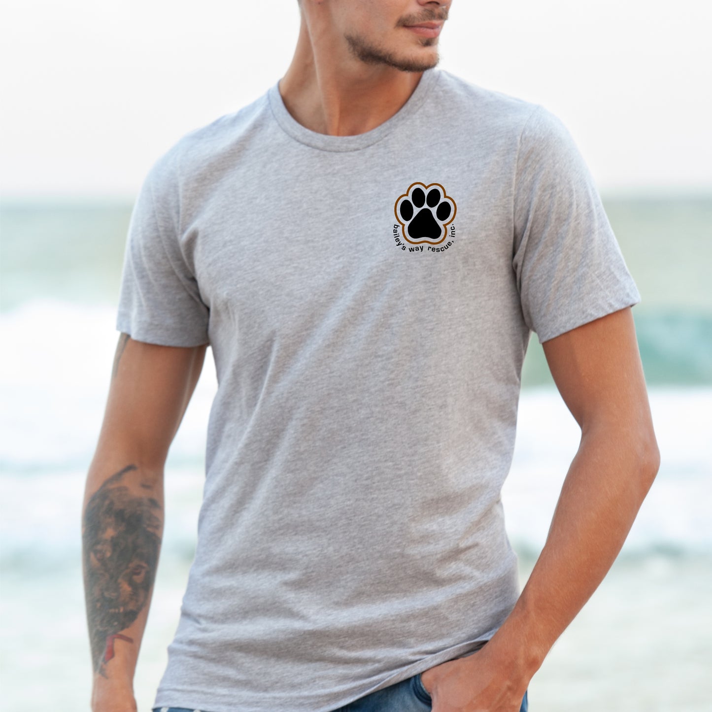 Bailey's Way Rescue Website T-Shirt