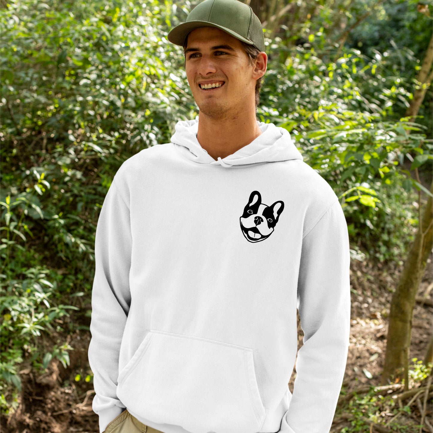 FBRN Pocket Print Hoodie