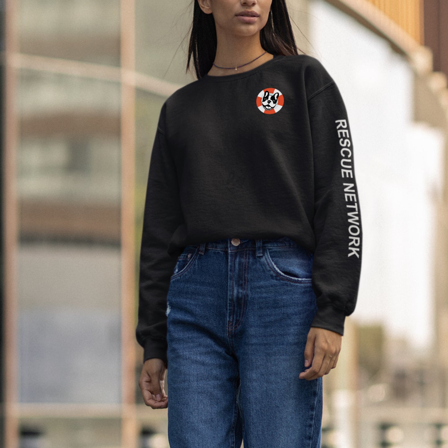 FBRN Long Sleeve Pocket Print