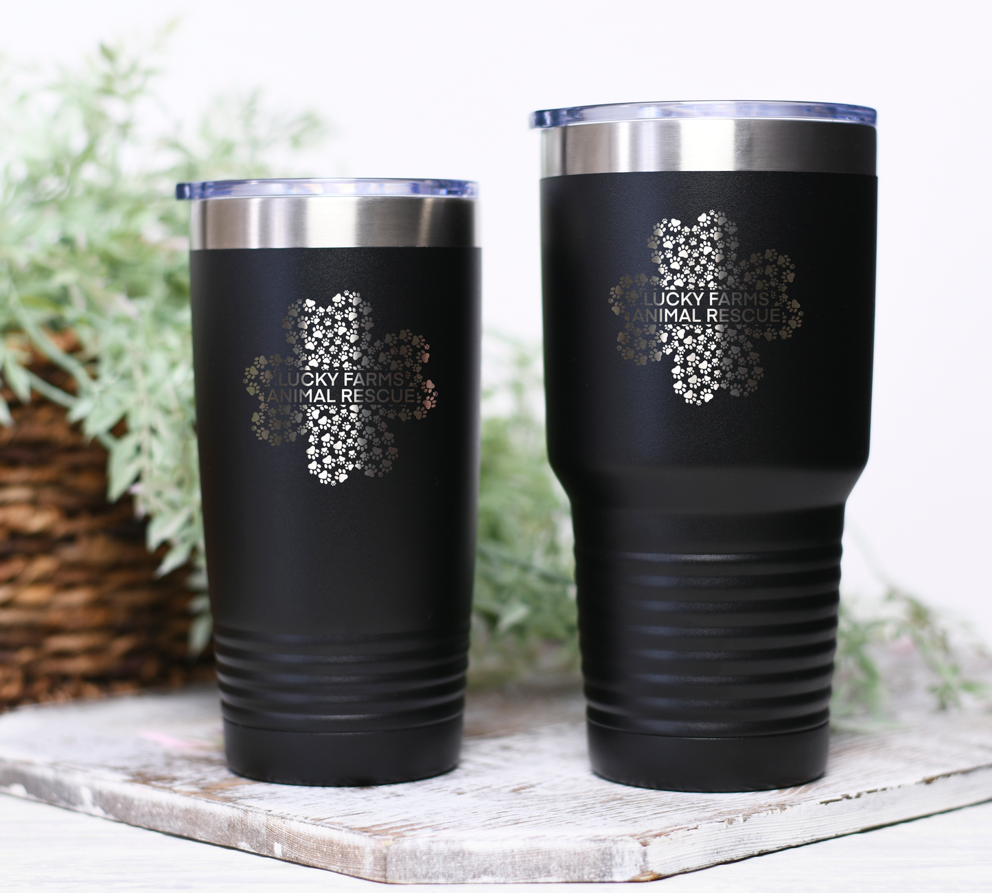 Lucky Farms Clover Tumbler