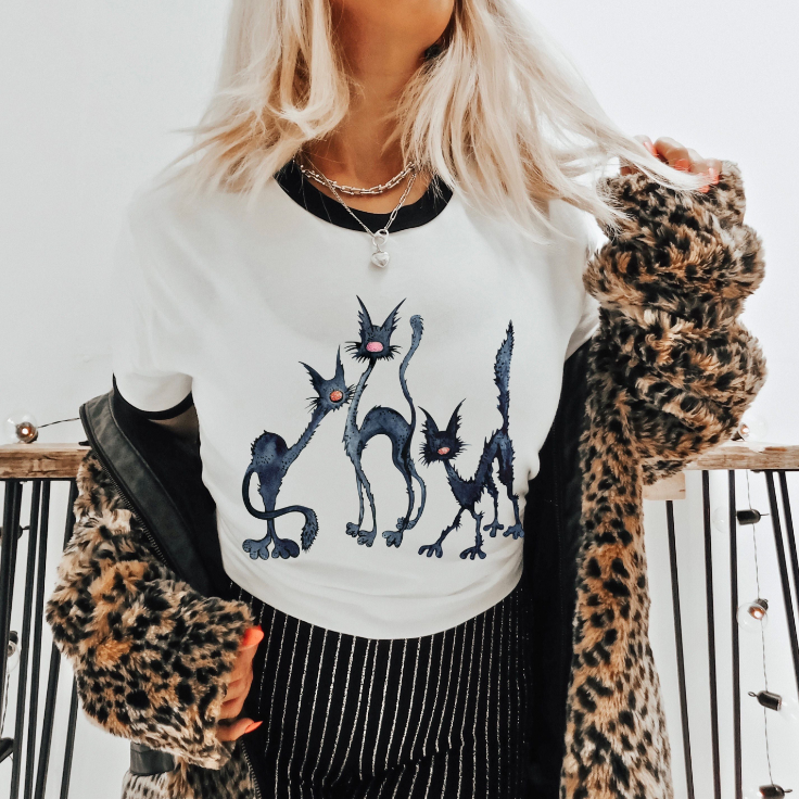 Black Cats T-Shirt