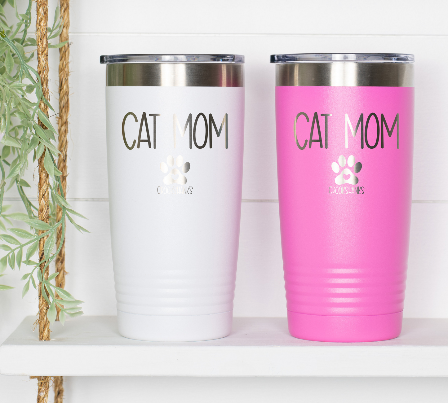 Cat Mom Custom Tumblers