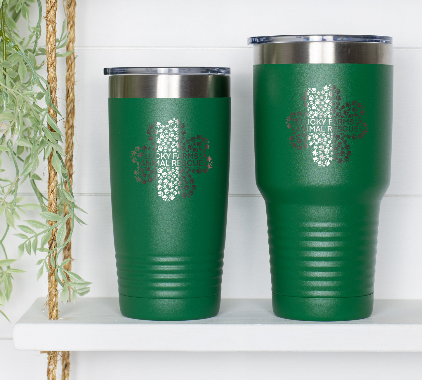 Lucky Farms Clover Tumbler