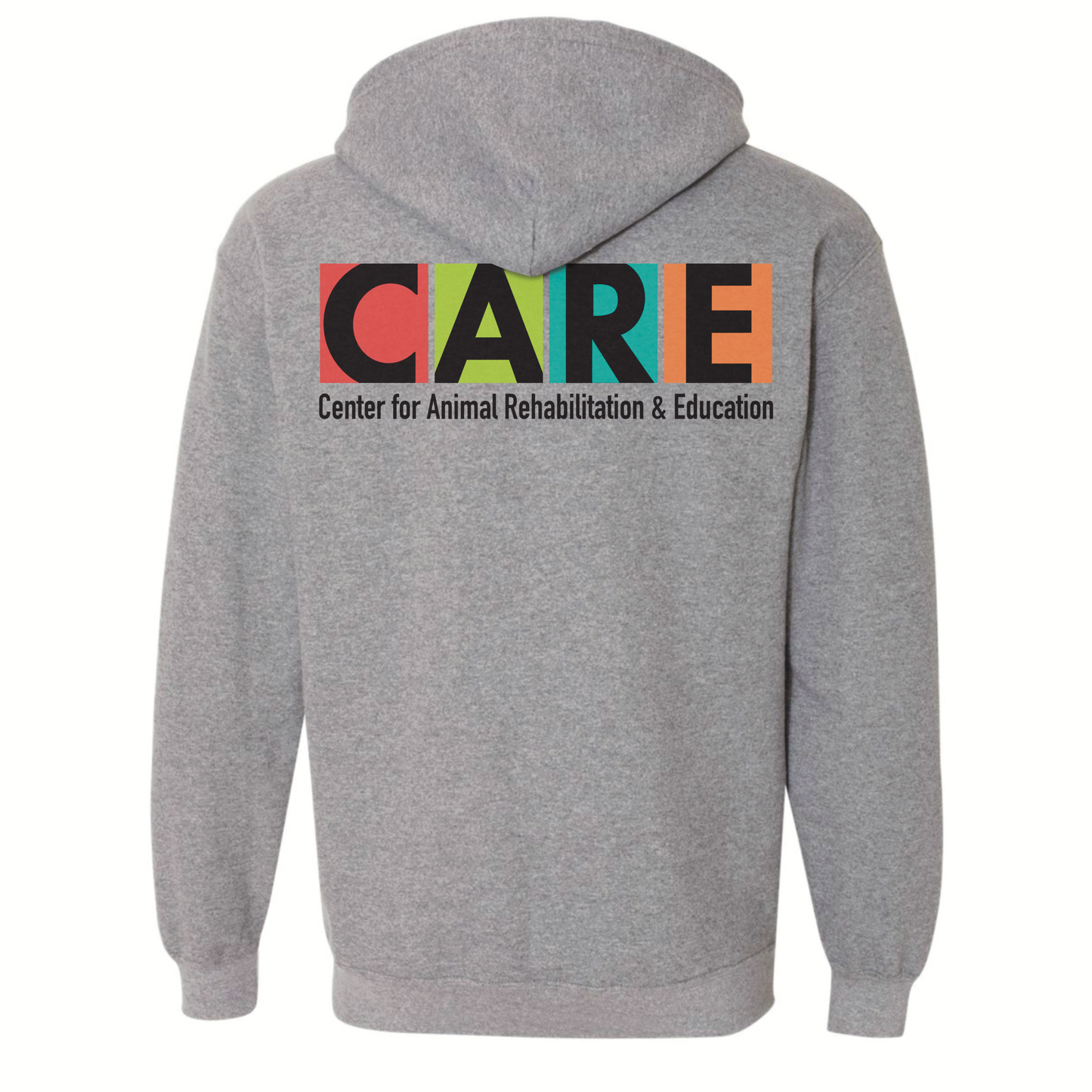 C.A.R.E Logo Zip Up Hoodie
