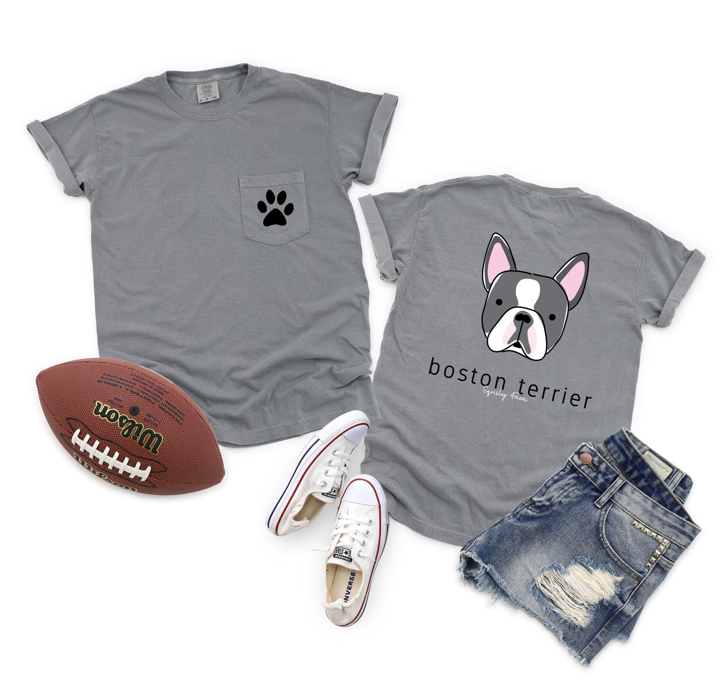 Boston Terrier Face