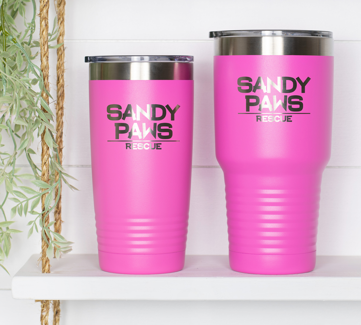 Sandy Paws Tumblers