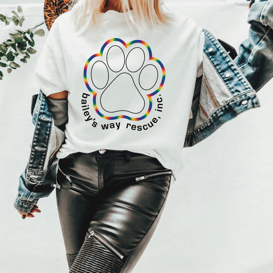 Bailey’s Way Rainbow Logo Short Sleeve