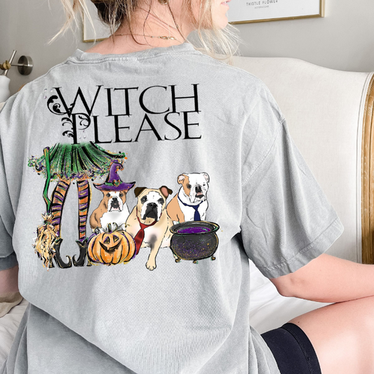 Witch Please Harlow Halloween Tee