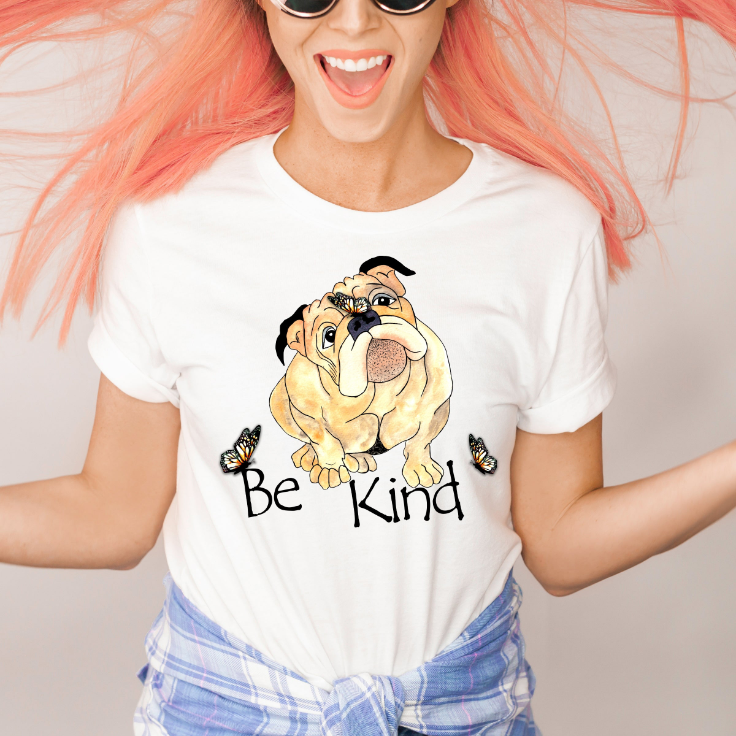 Be Kind English Bulldog