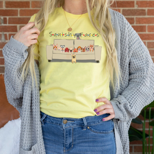 Squishy Faces New Logo Tee Shirt
