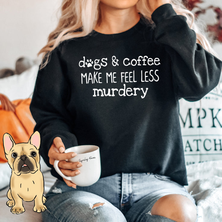 Dogs and Coffee Shirt | Dog Owner Tee Shirt