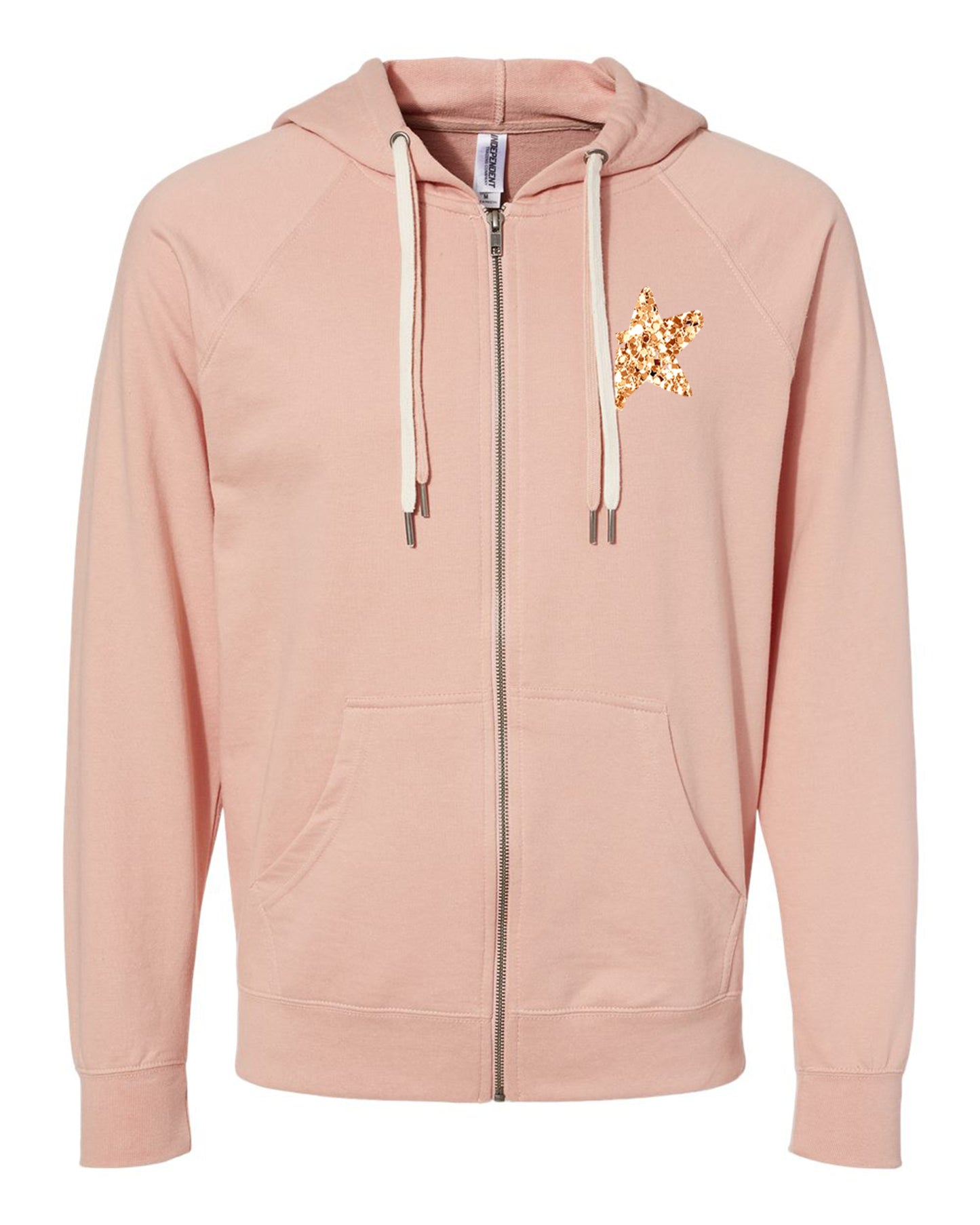 Just a Bit of Frenchie Bling French Bulldog Zip-up Fleece