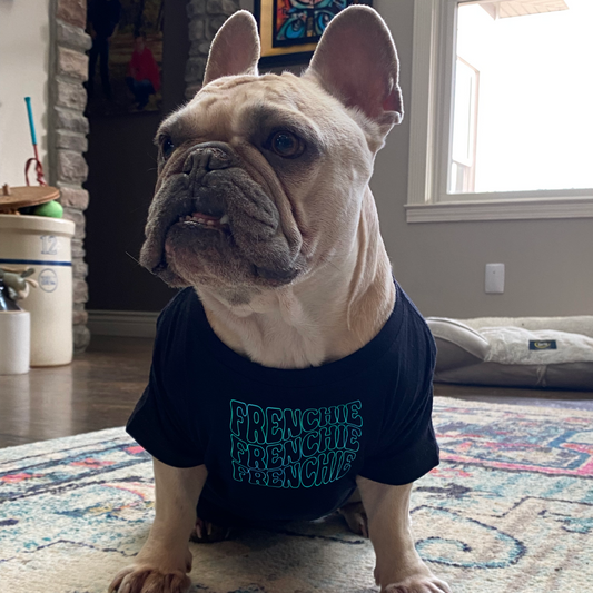 Frenchie waves Dog Shirt