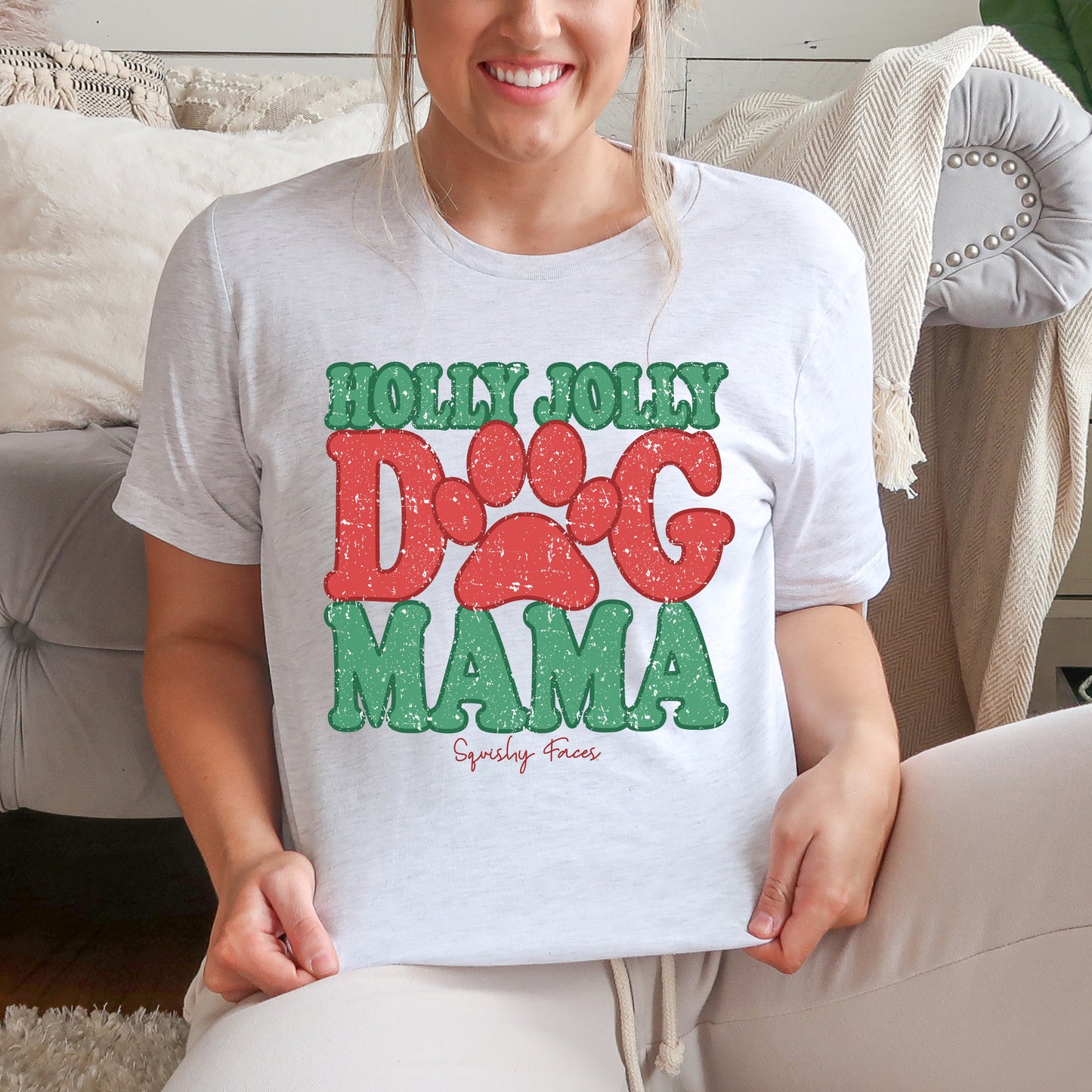 Holly Jolly Dog Mama
