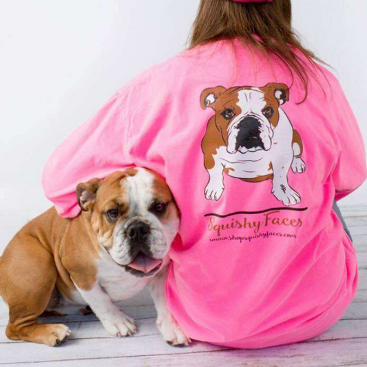 English Bulldog Long Sleeve Shirt